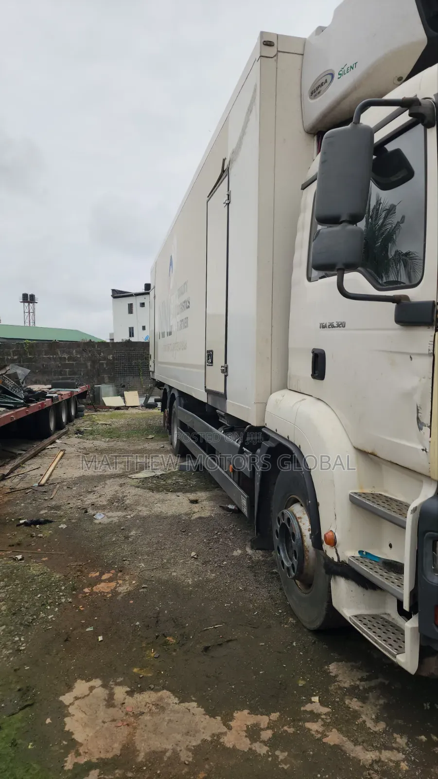 Super Clean Man Truck Cold Room Truck
