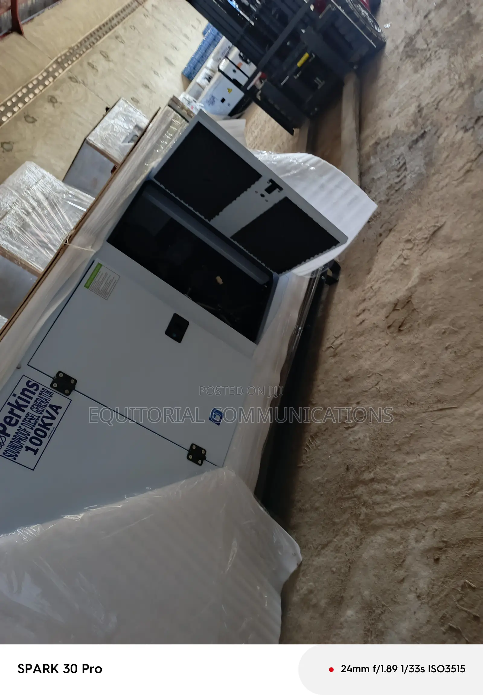 Perkins 100kVA Generator for Commercial Industrial Use