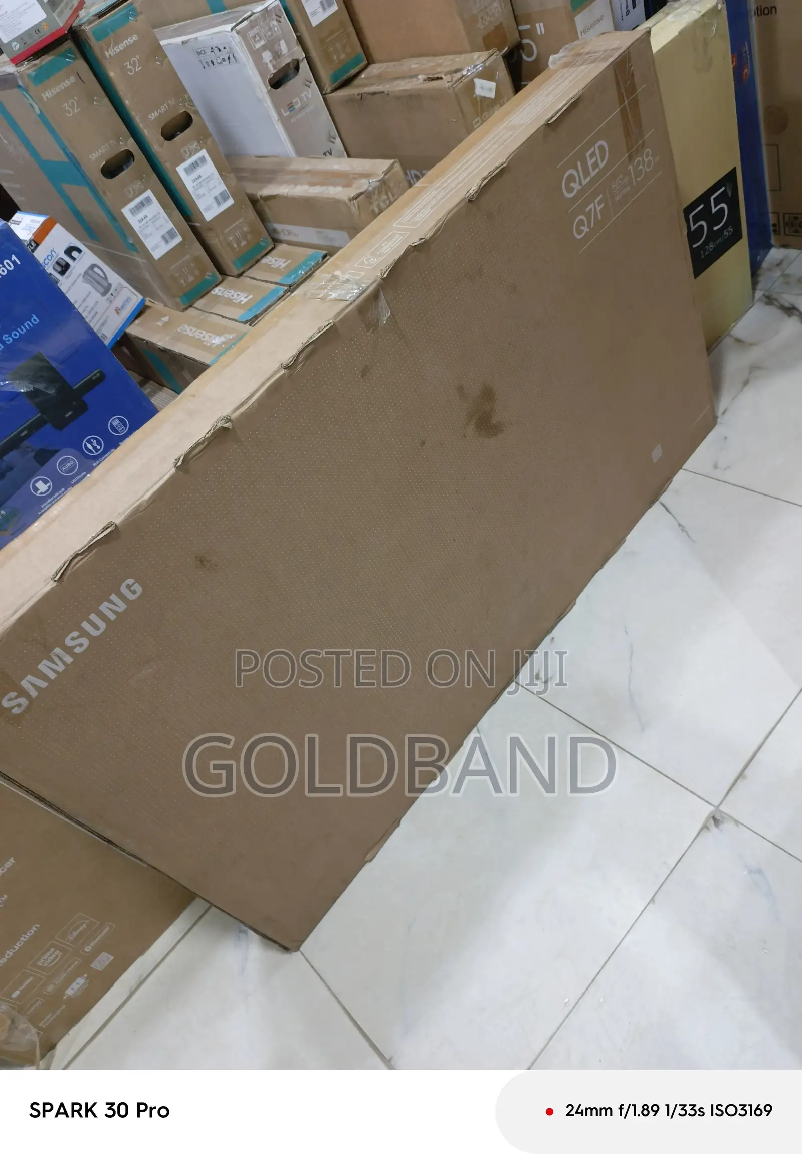 Samsung 55-Inch QLED Smart TV – Stunning Entertainment