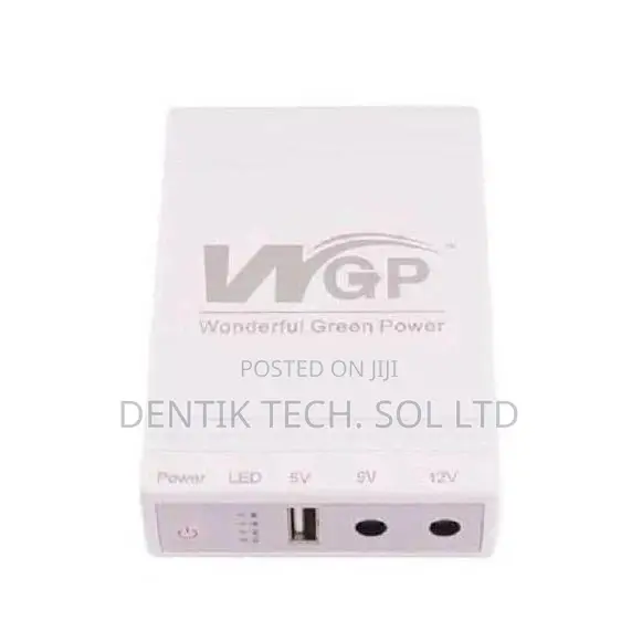 WGP 10400mah Mini Portable Ups USB 5v 9v 12v Dc Mini Ups