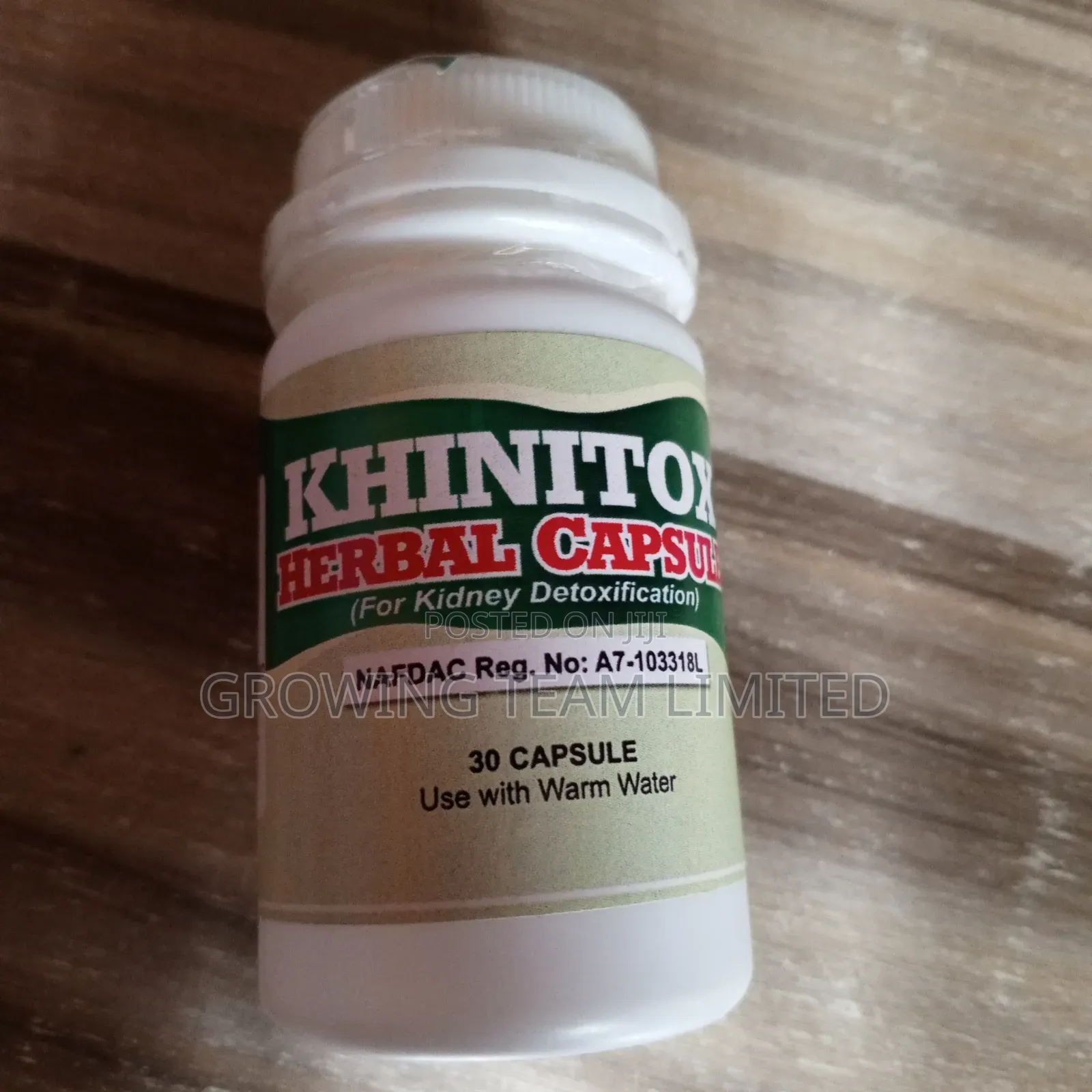 Kidney Detoxification - KHINITOX 30 Caps
