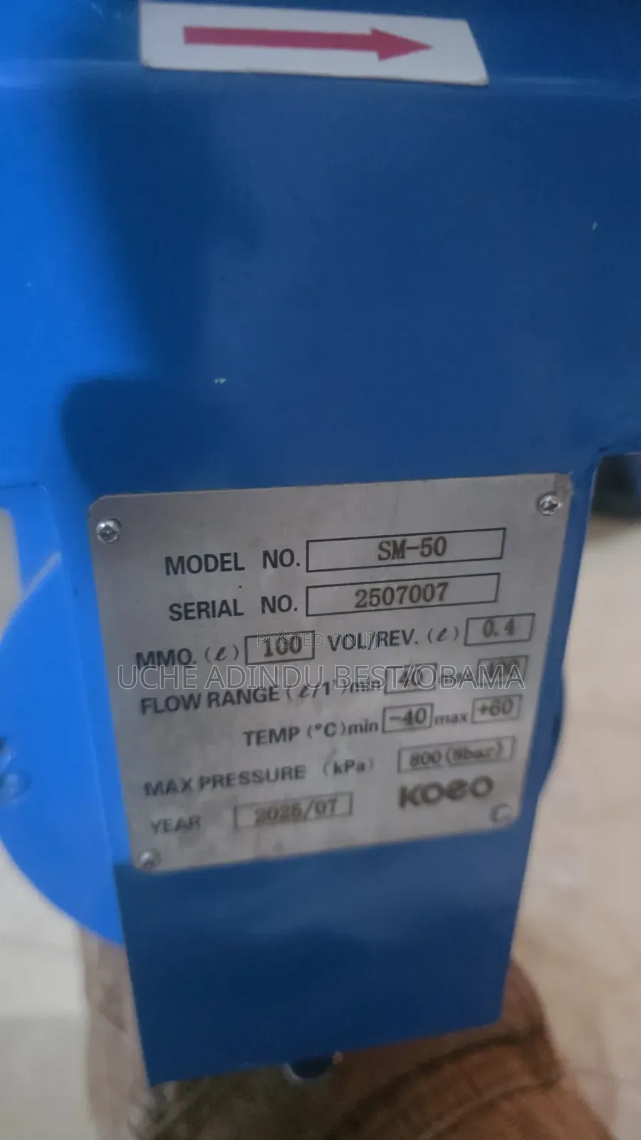 Flow Meter 2inches