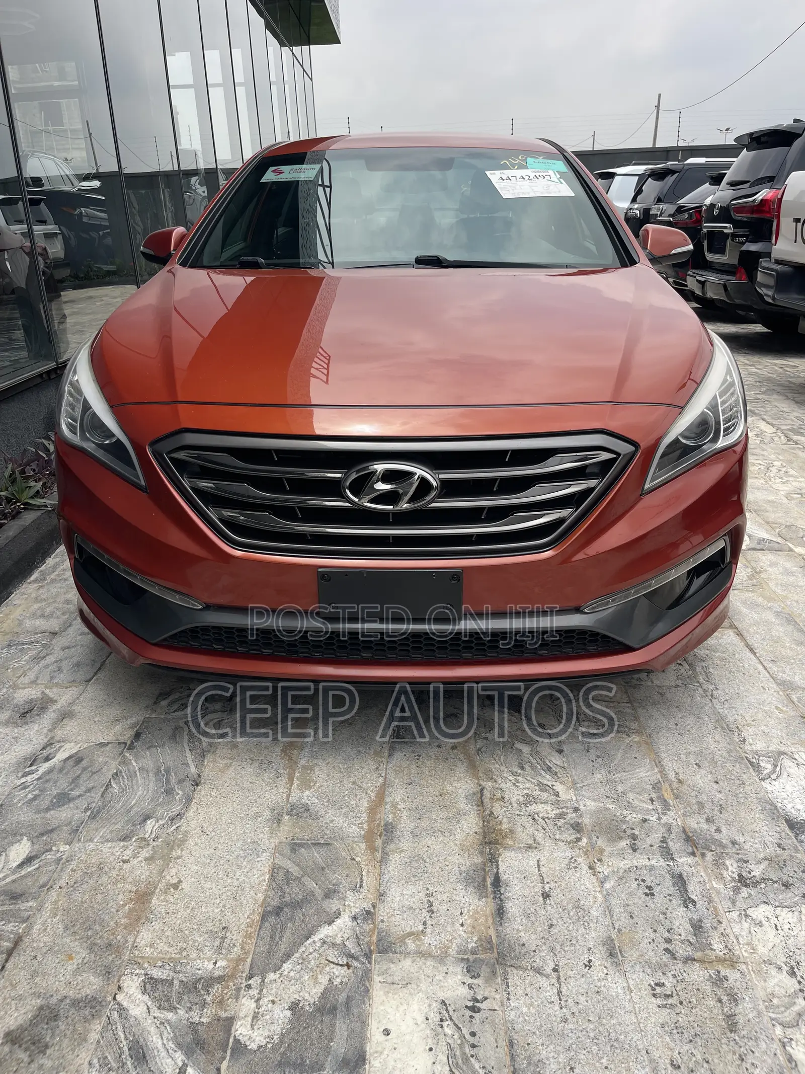 Hyundai Sonata 2016 Orange