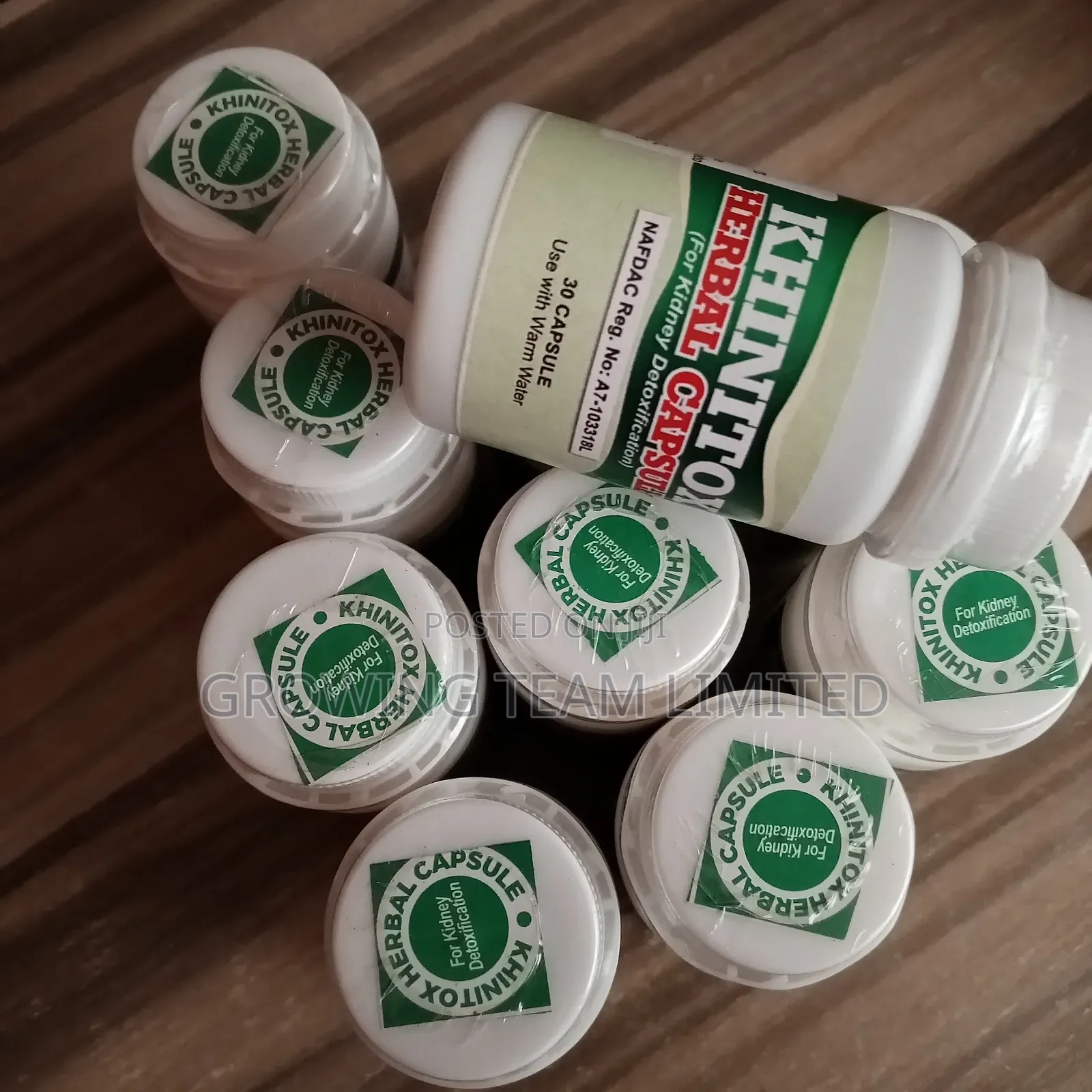 Kidney Detoxification - KHINITOX 30 Caps