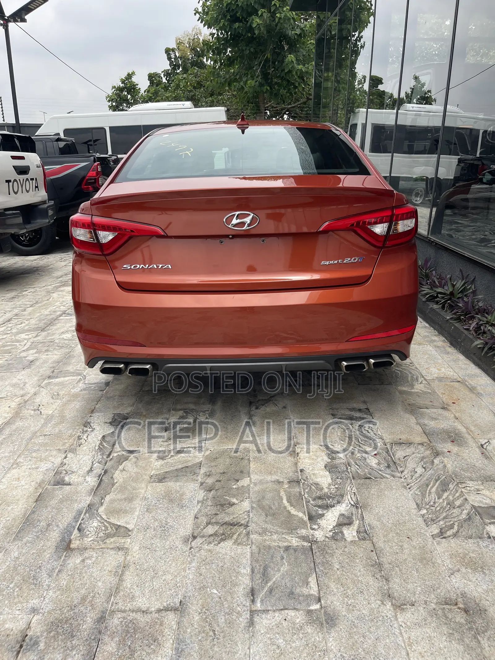 Hyundai Sonata 2016 Orange