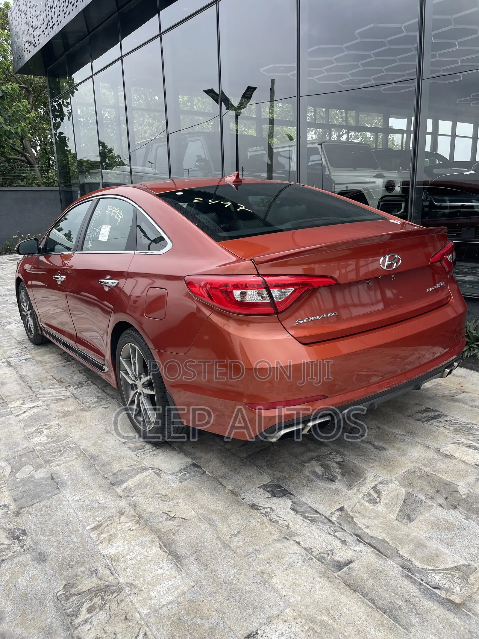 Hyundai Sonata 2016 Orange
