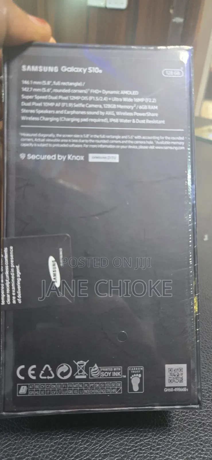 New Samsung Galaxy S10e 128 GB Gray