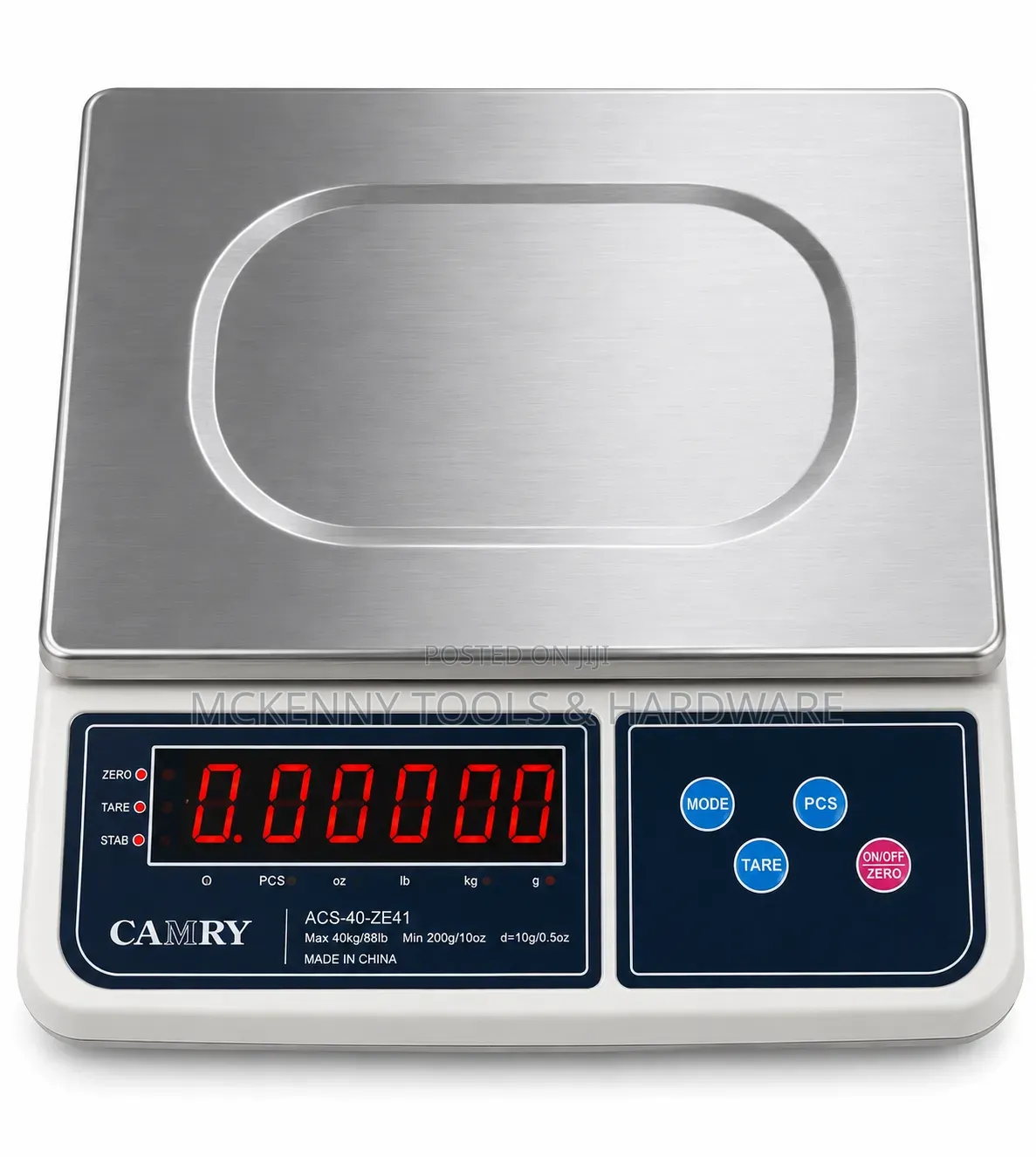 Camry 40kg Digital Weighing Scale - Counting Subtraction Scale
