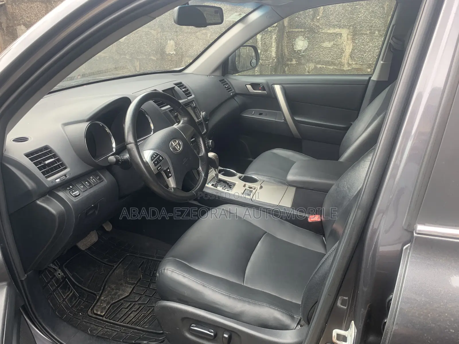 Toyota Highlander 3.5L 4WD 2013 Gray