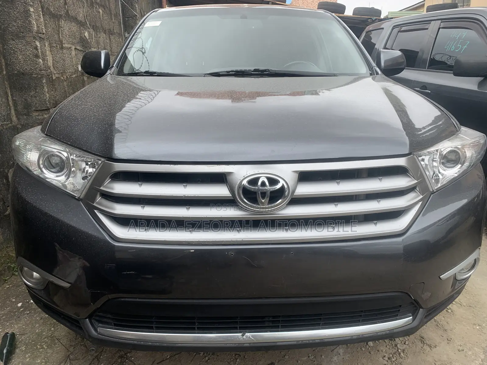 Toyota Highlander 3.5L 4WD 2013 Gray
