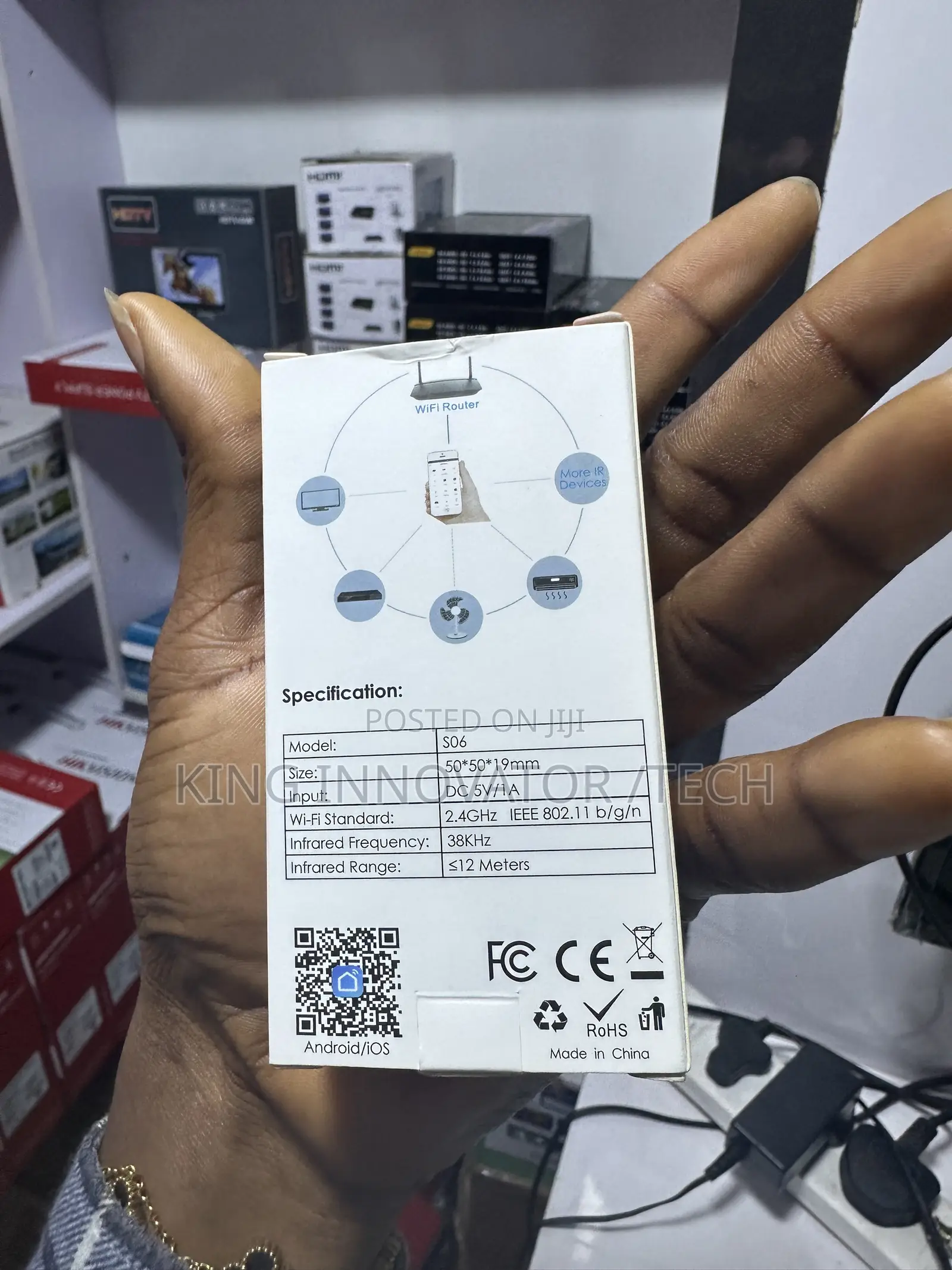 WiFi IR Remote Control