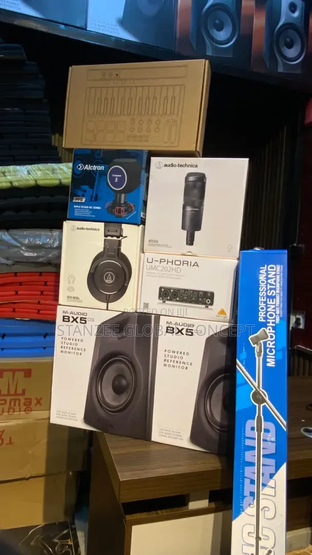 Professional Studio Recording Equipment Bundle