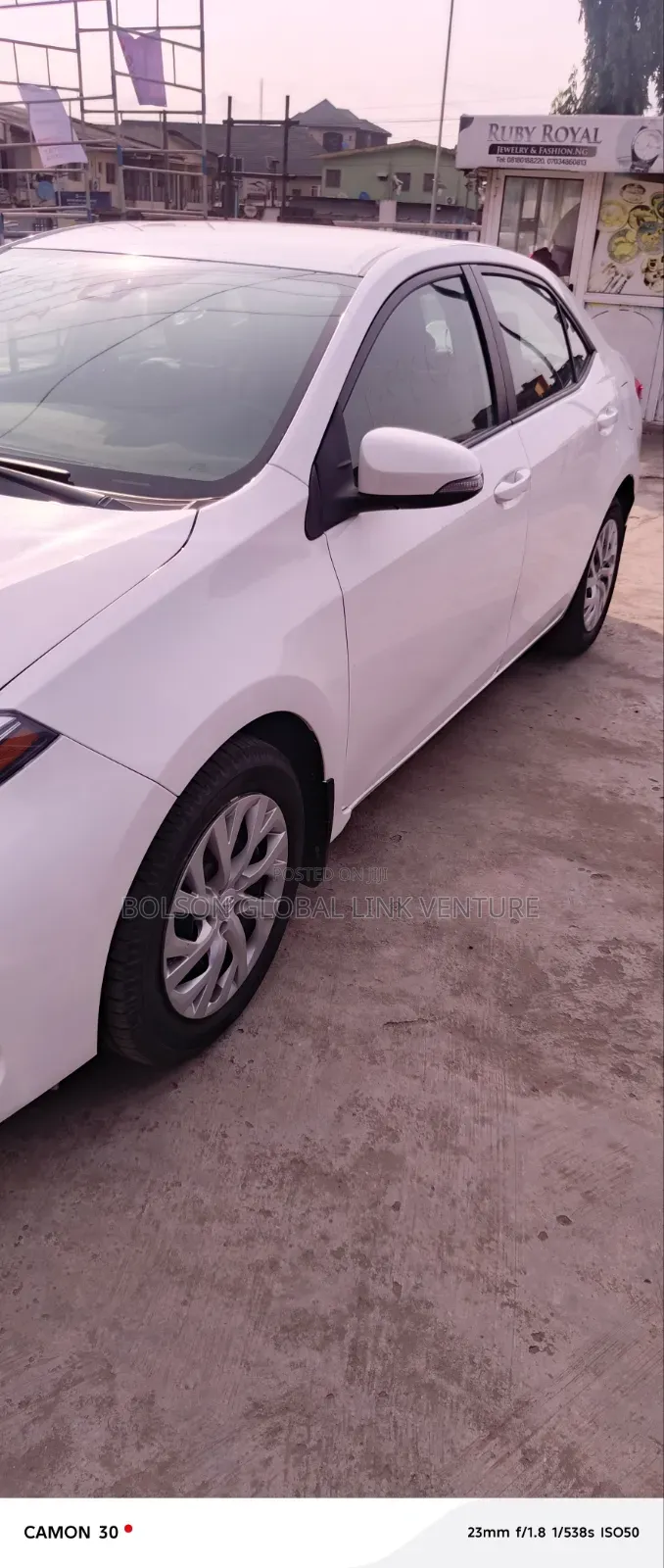 Toyota Corolla 2017 White