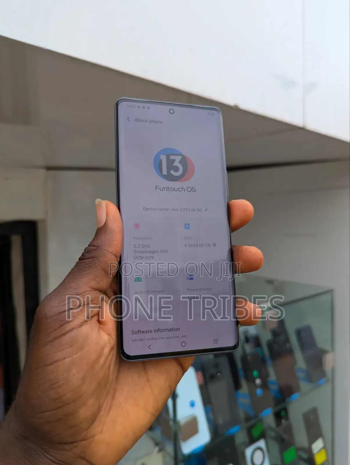 Vivo V29 Lite 128 GB Black