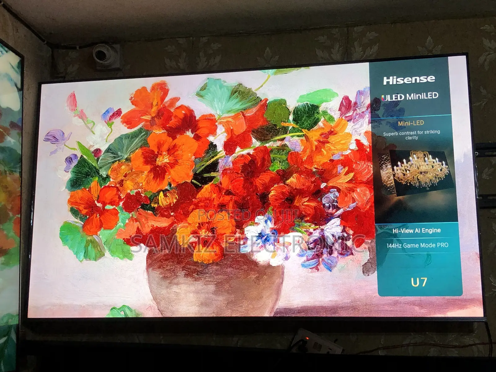 Hisense 2026 U7Q |The Penthouse Cinema - Mini-Led 144Hz, Dolby Atmos