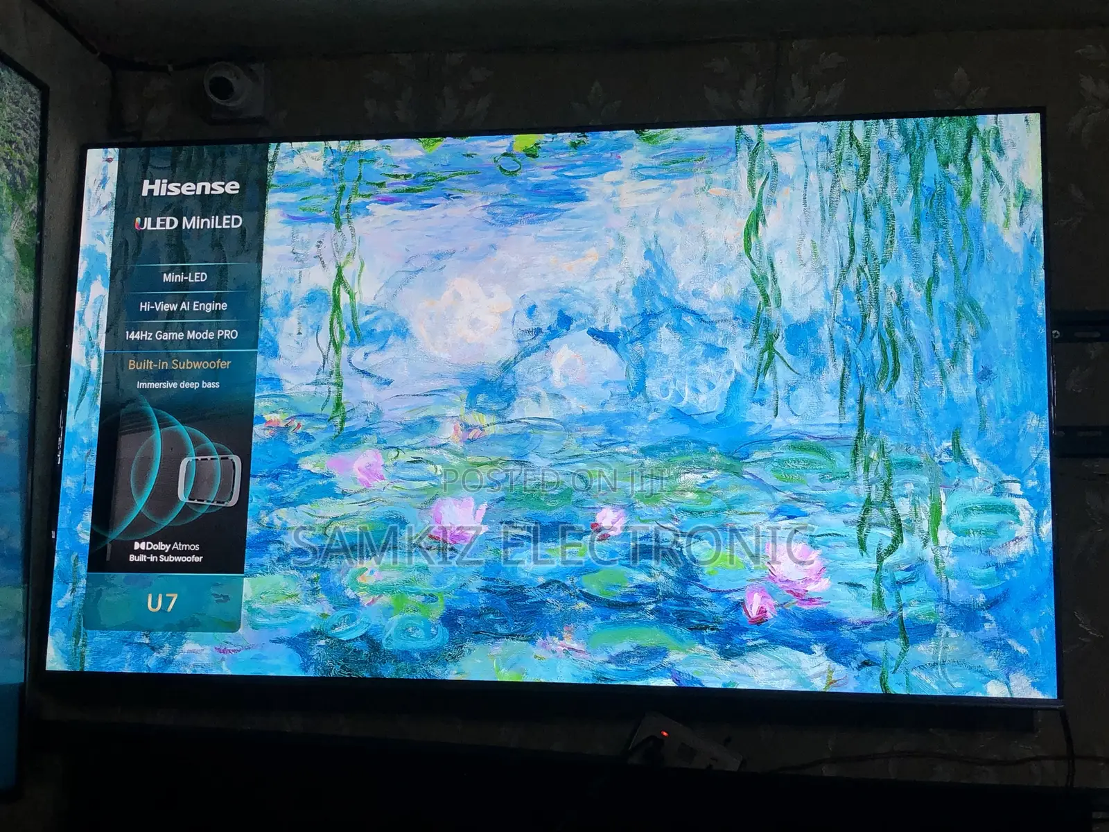Hisense 2026 U7Q |The Penthouse Cinema - Mini-Led 144Hz, Dolby Atmos