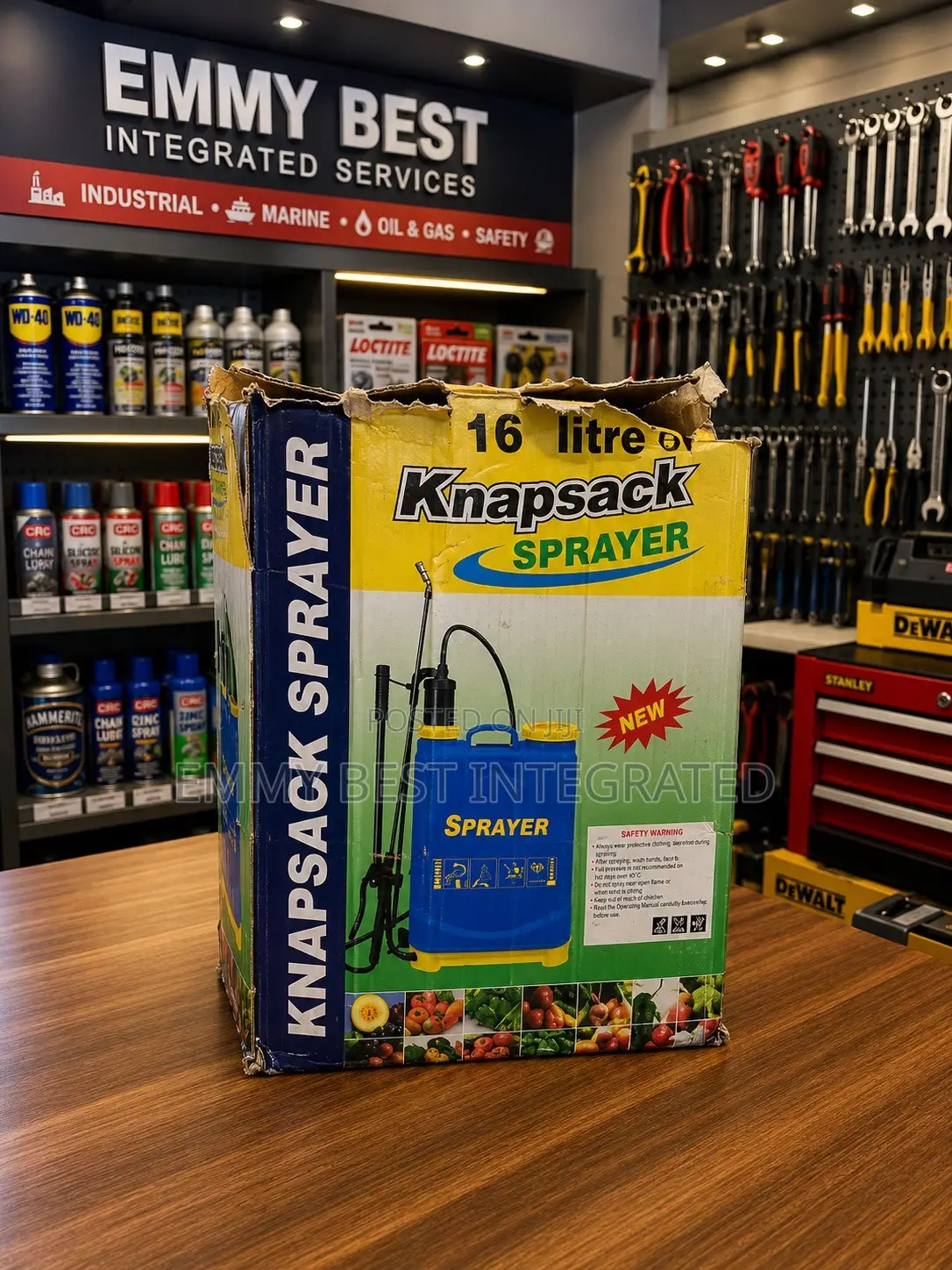 16-Litre Manual Knapsack Sprayer