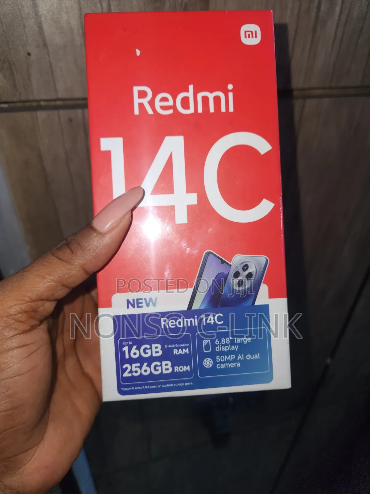 New Xiaomi Redmi 14C 256 GB Black