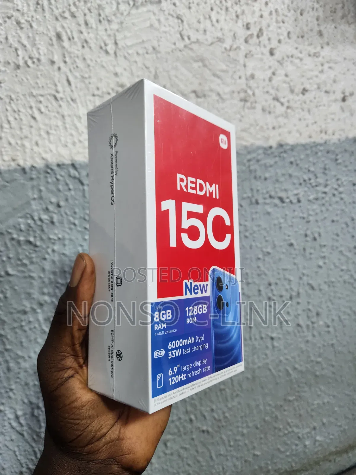 New Xiaomi Redmi 15C 4G 256 GB Blue