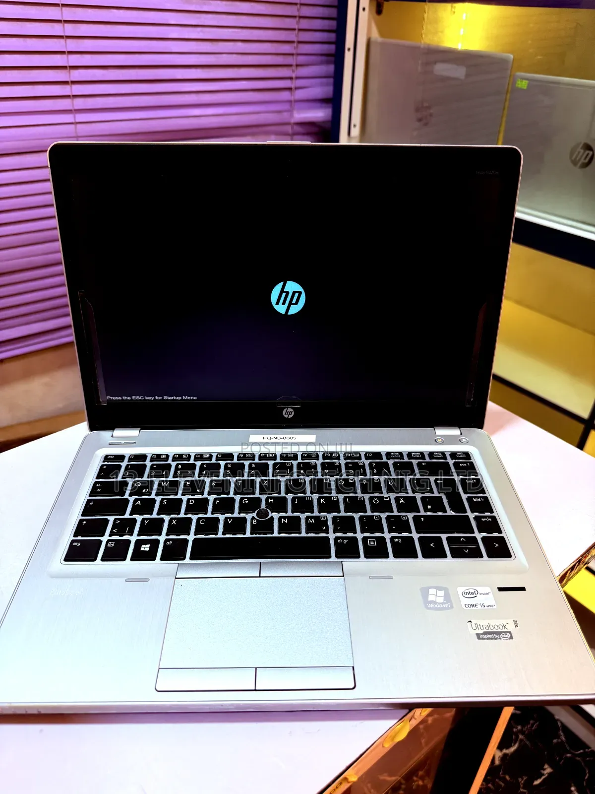 Laptop HP EliteBook Folio 9470M 8GB Intel Core i5 SSD 256GB