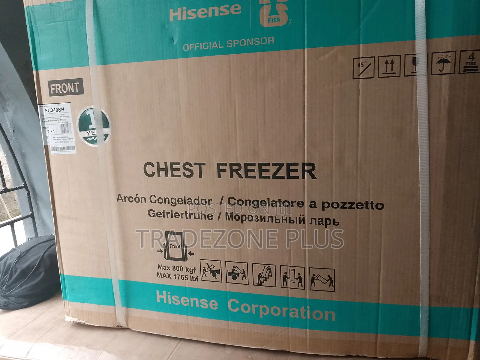 Hisense FC340SH Deep Freezer – Keep Your Frozen Foods Organized