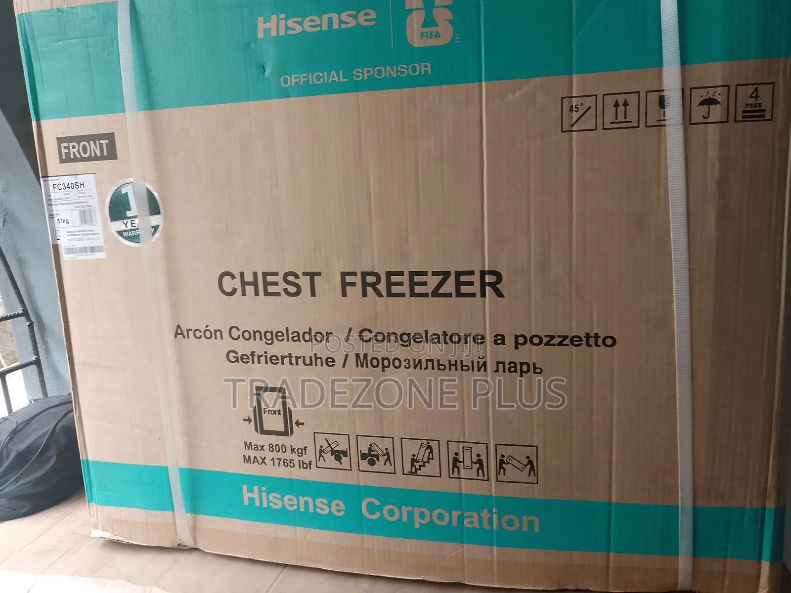 Hisense FC340SH Deep Freezer – Keep Your Frozen Foods Organized