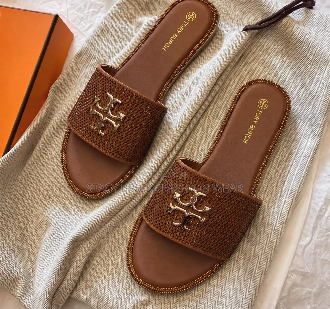 Tony Burch Slippers Comes With Branded Box