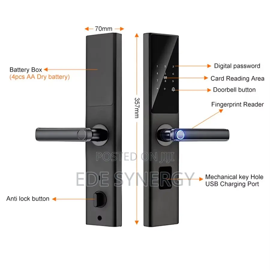 Tuya Wi-Fi Intelligence Digital Smartlock for Apartments