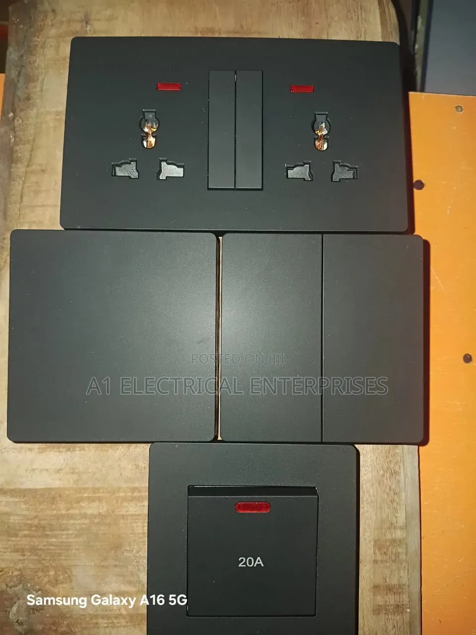 13amps Double. Single Sockets. 1gang . All Sizes Available