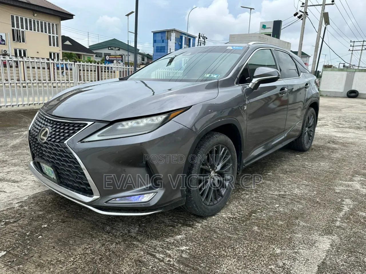 Lexus RX 350 F Sport FWD 2017 Gray