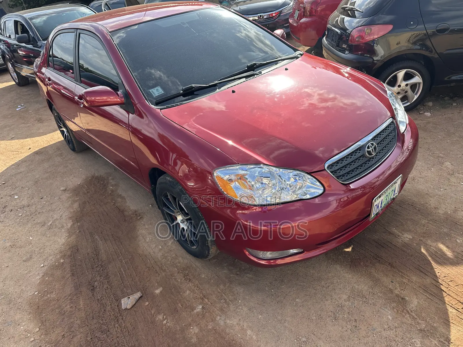 Toyota Corolla LE 2007 Maroon