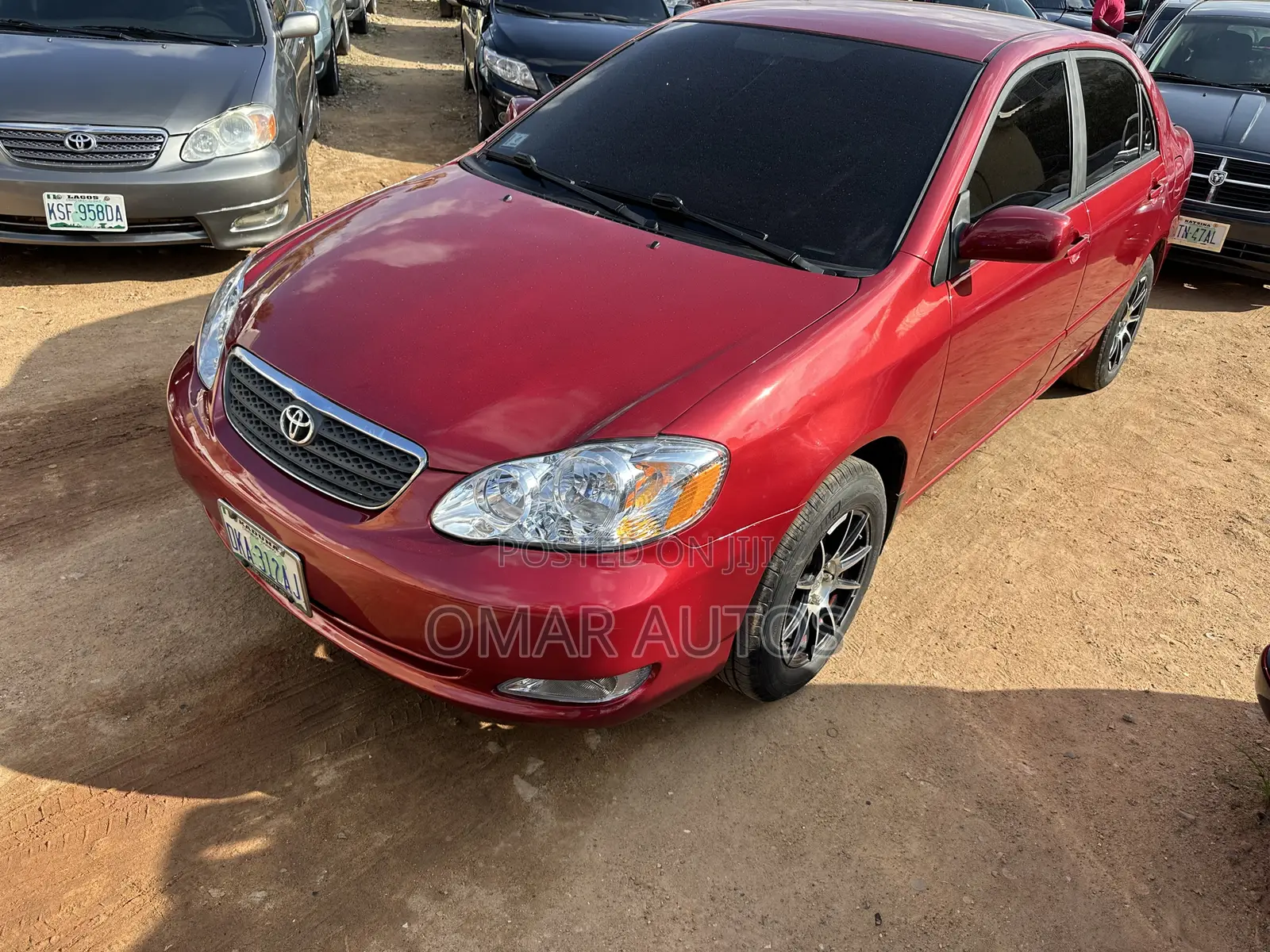 Toyota Corolla LE 2007 Maroon