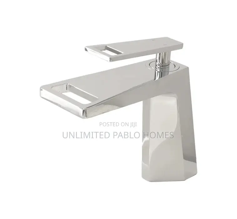 Waterfall Basin Mixer Tap, Heavy Gauge