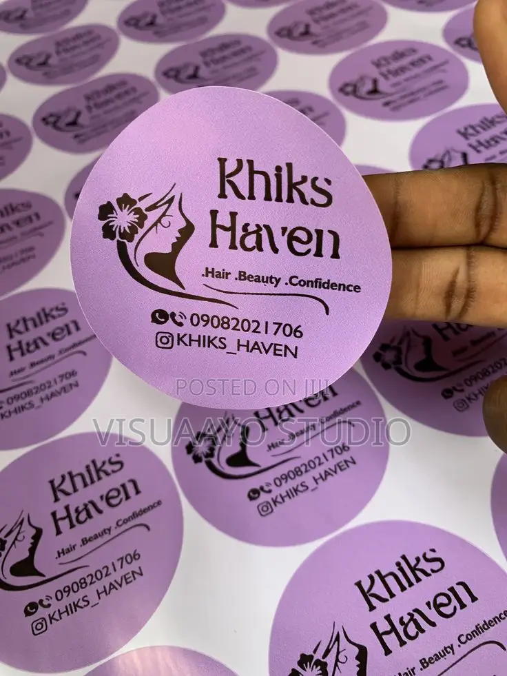 Stickers Labels Printing in Nigeria | Product Packaging Labels