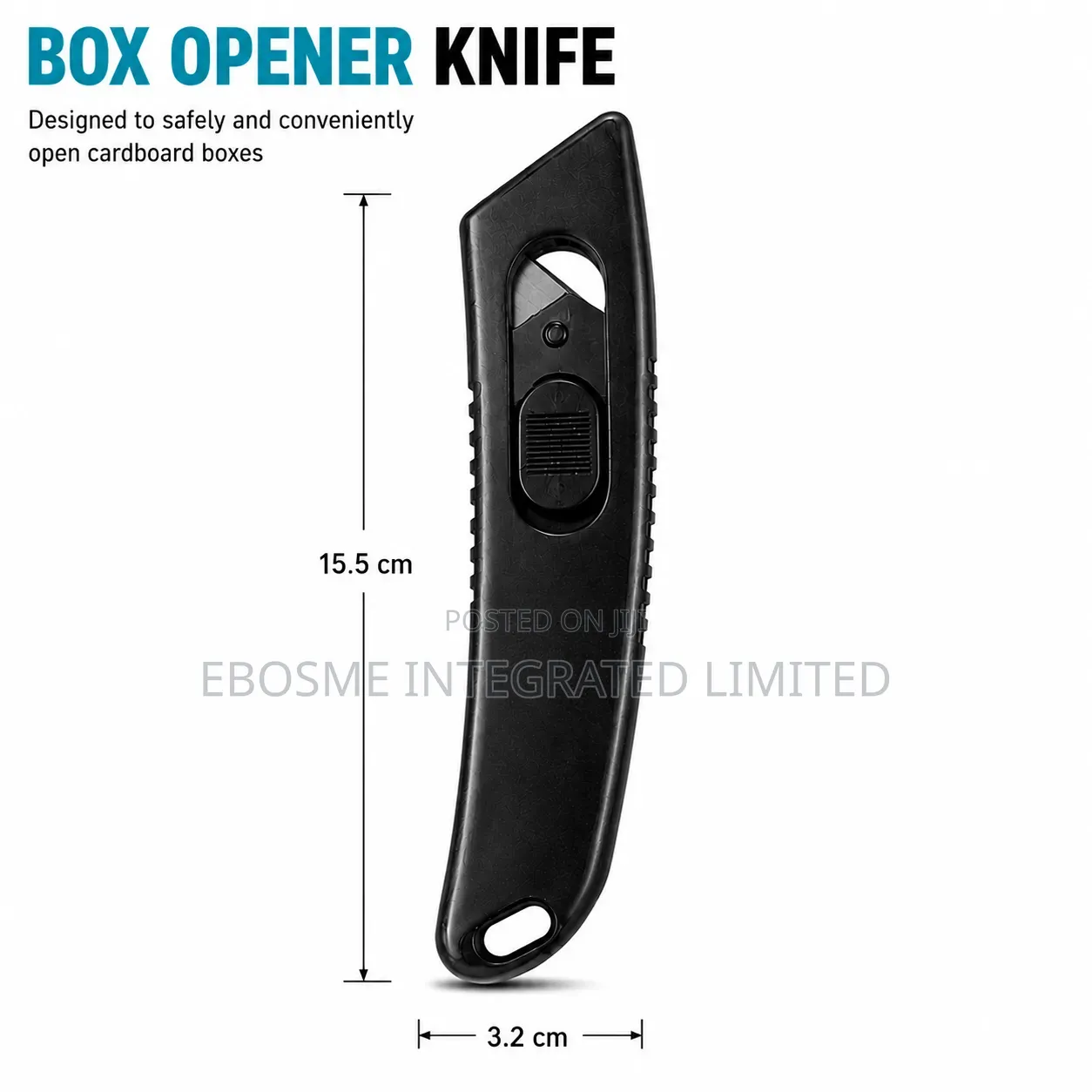 Retractable Box Opener Knife – Safety Cutter