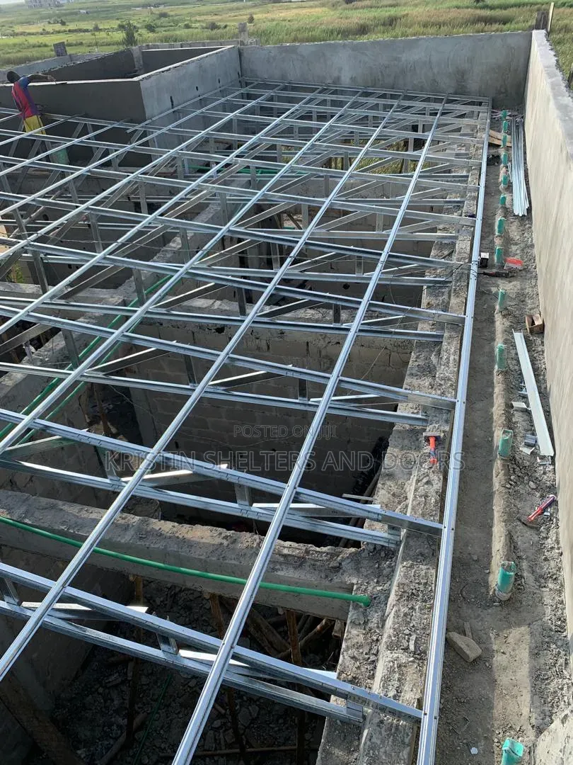 Kristin Galvanized Roof Trusses