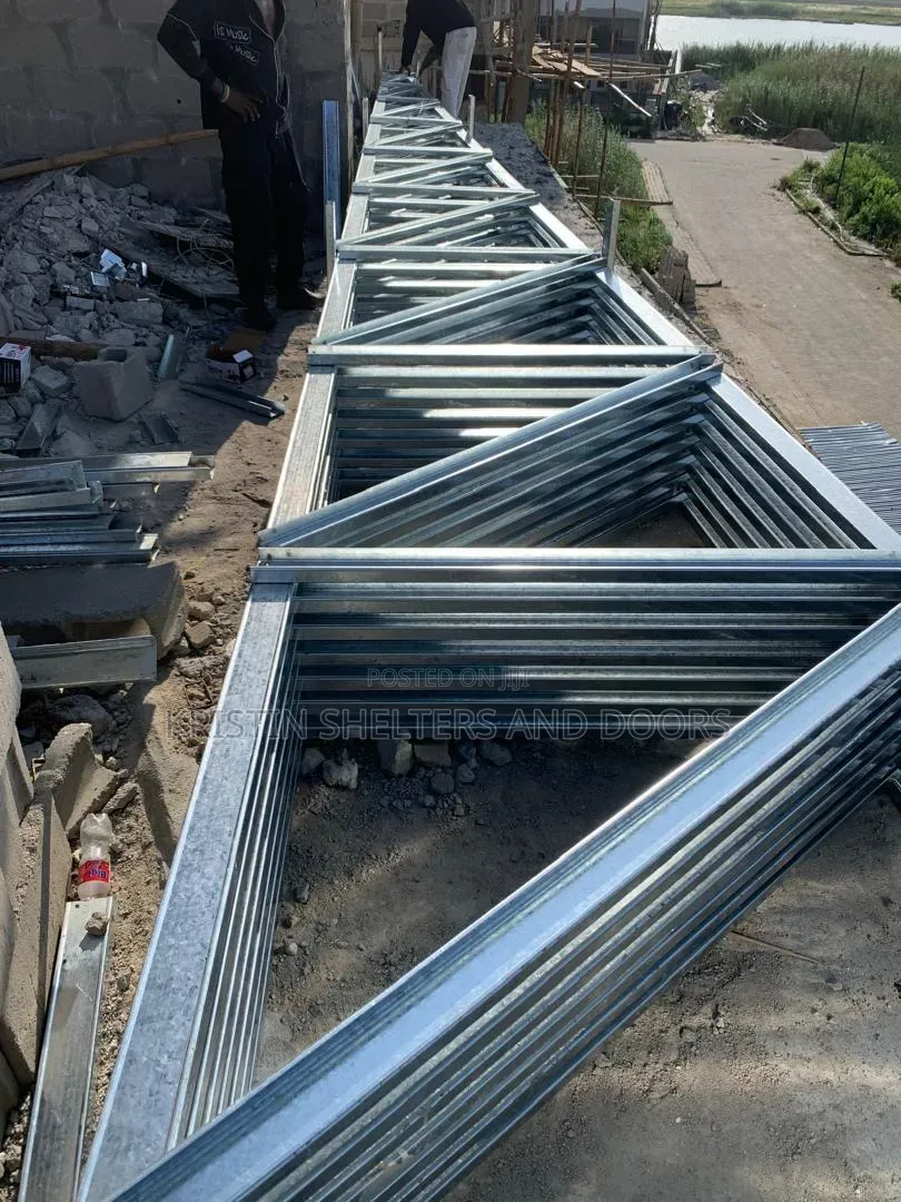Kristin Galvanized Roof Trusses