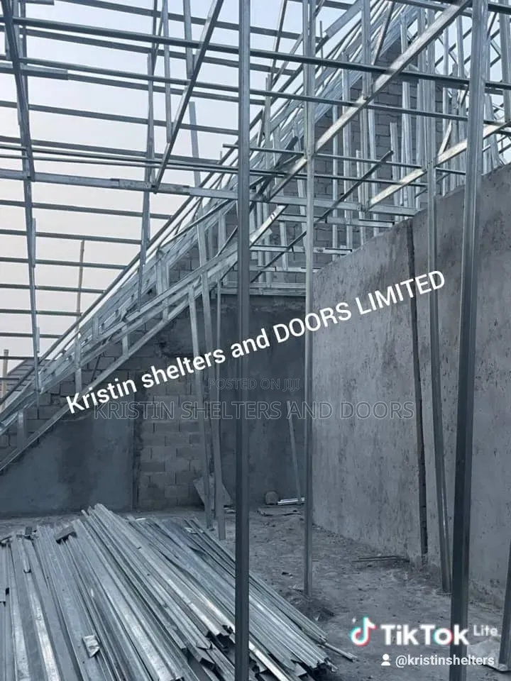 Kristin Galvanized Roof Trusses