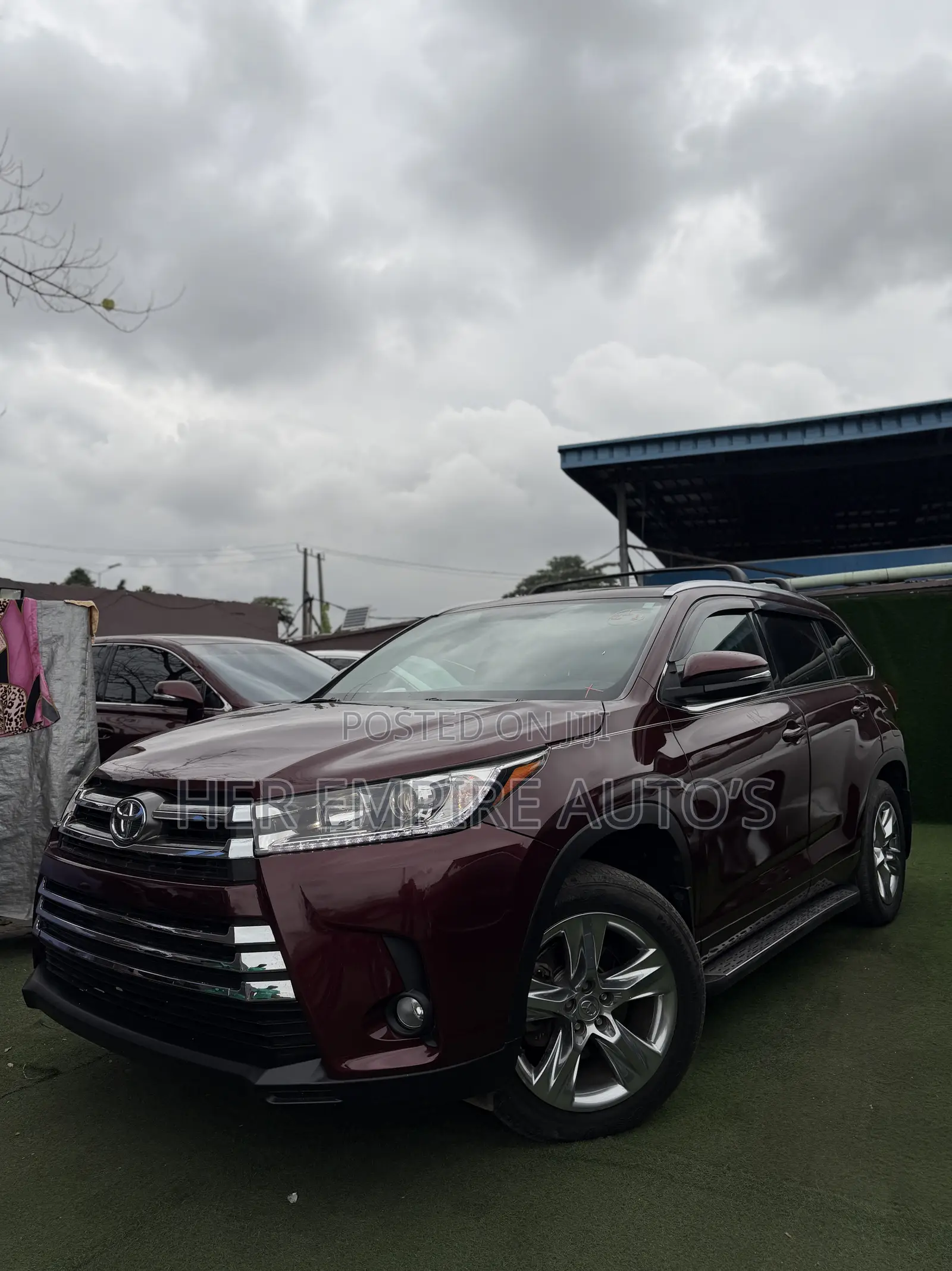 Toyota Highlander 2014 Burgundy