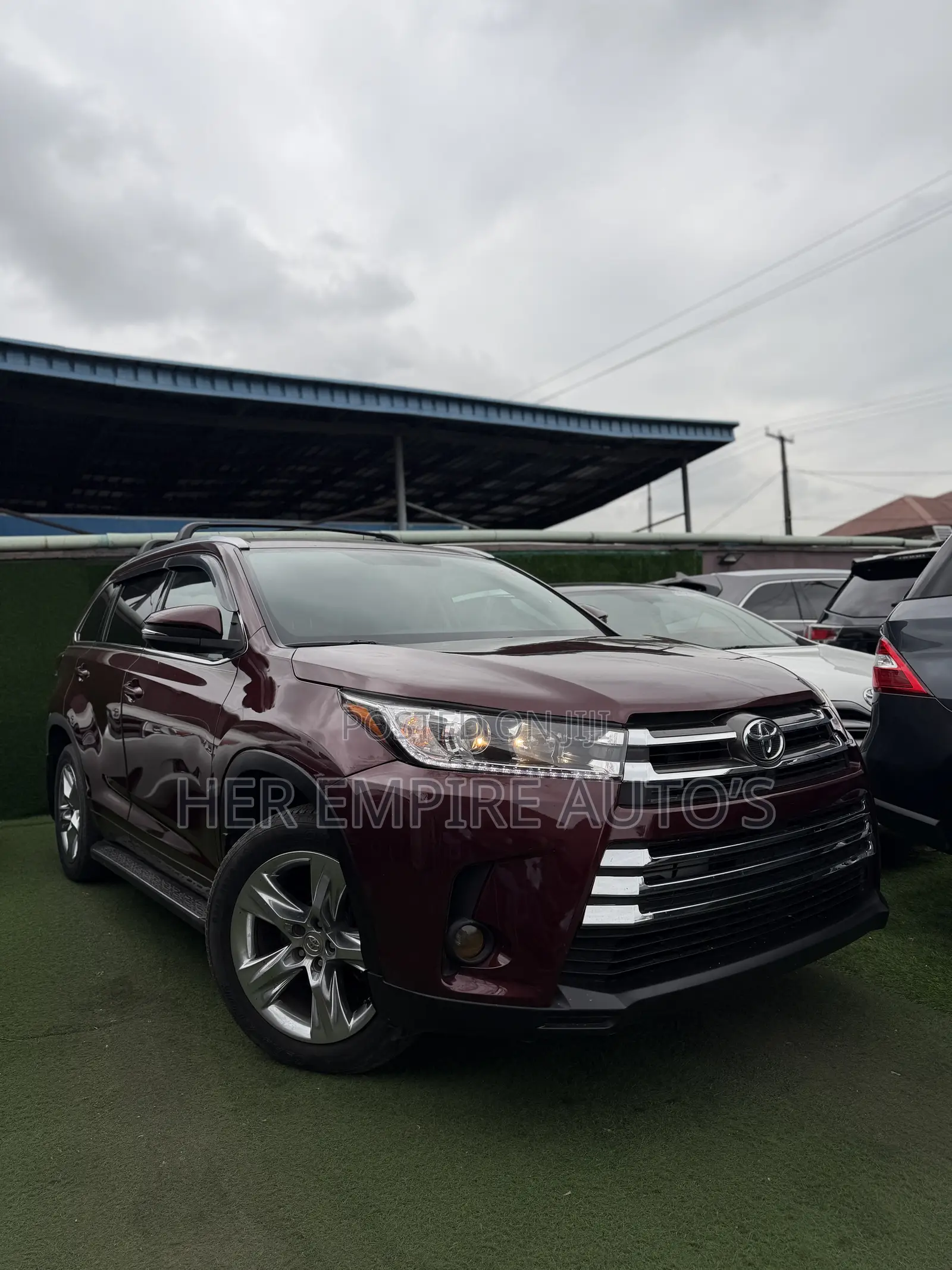 Toyota Highlander 2014 Burgundy