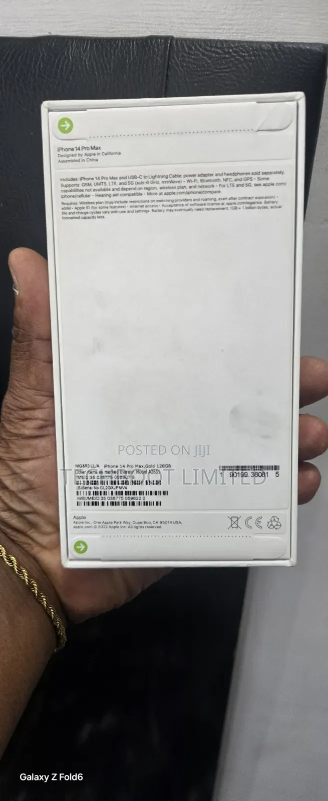 Apple iPhone 14 Pro Max 128 GB Gold