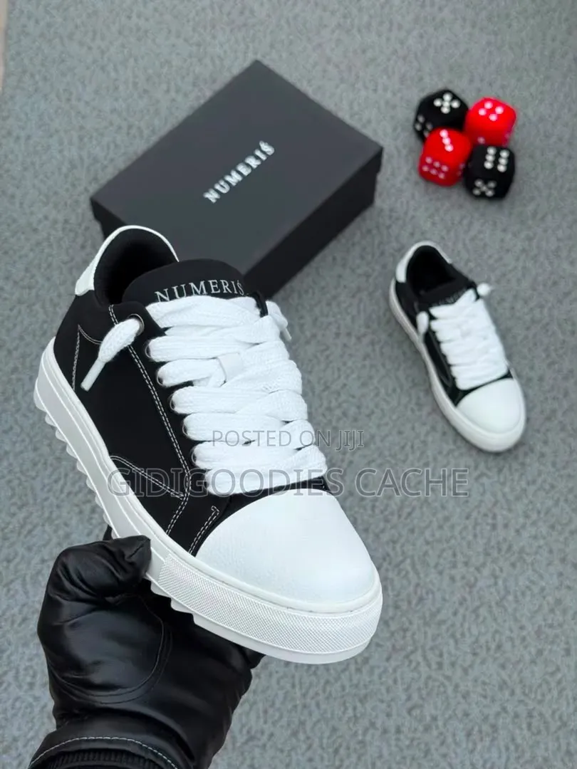 NUMERÍS Men's Luxury Lace-Up Sneakers Size 40-45