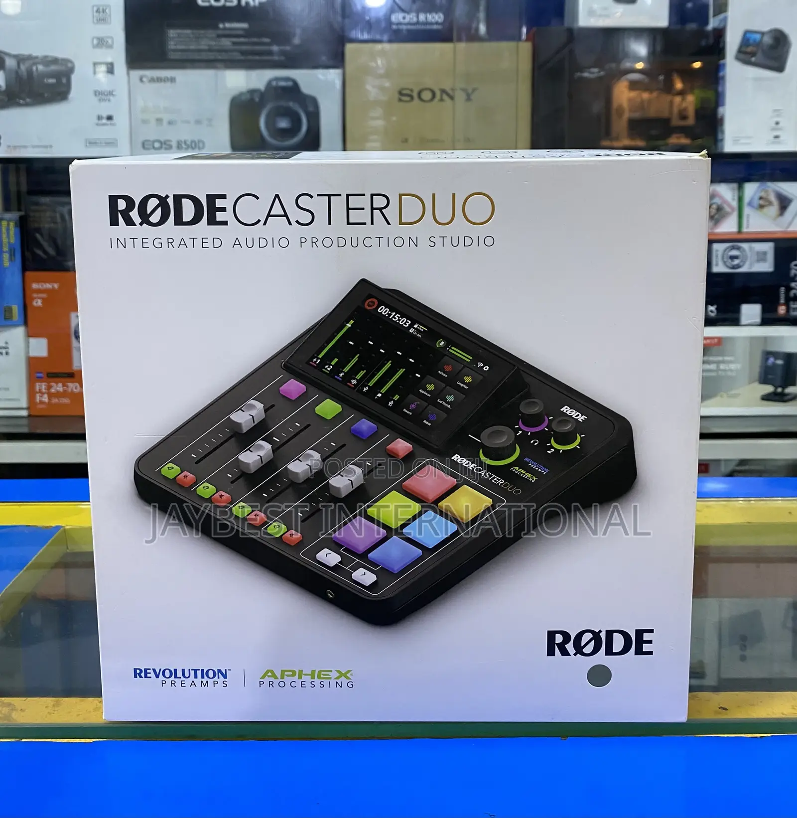 RODECASTER Duo Integrated Audio Production Studio