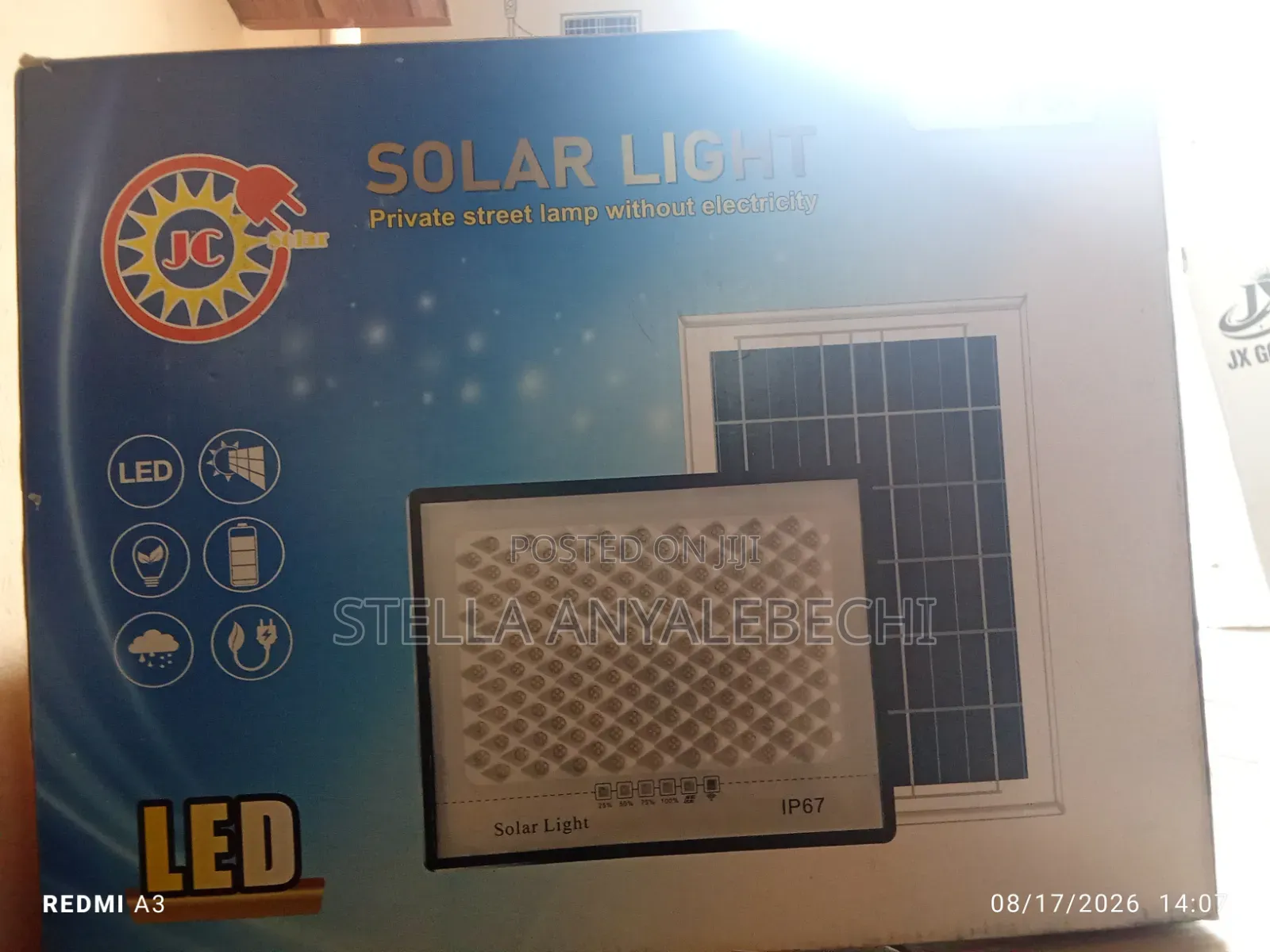 400w Super Bright Multiple Eyes Solar Flood/Street Light for Outdoor