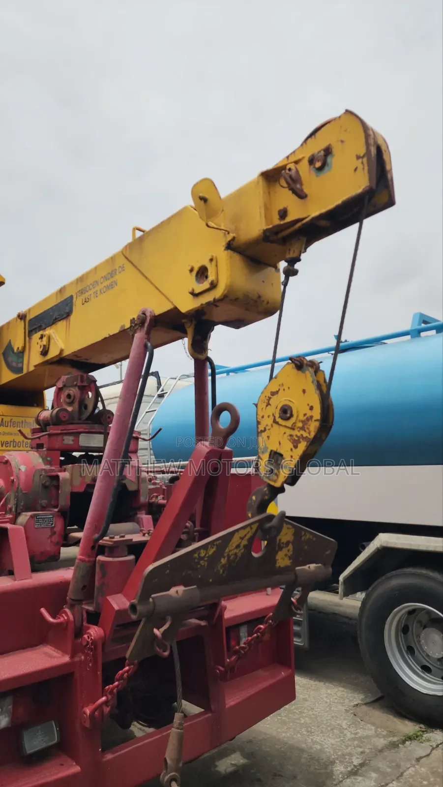 Man Diesel Wrecker Truck
