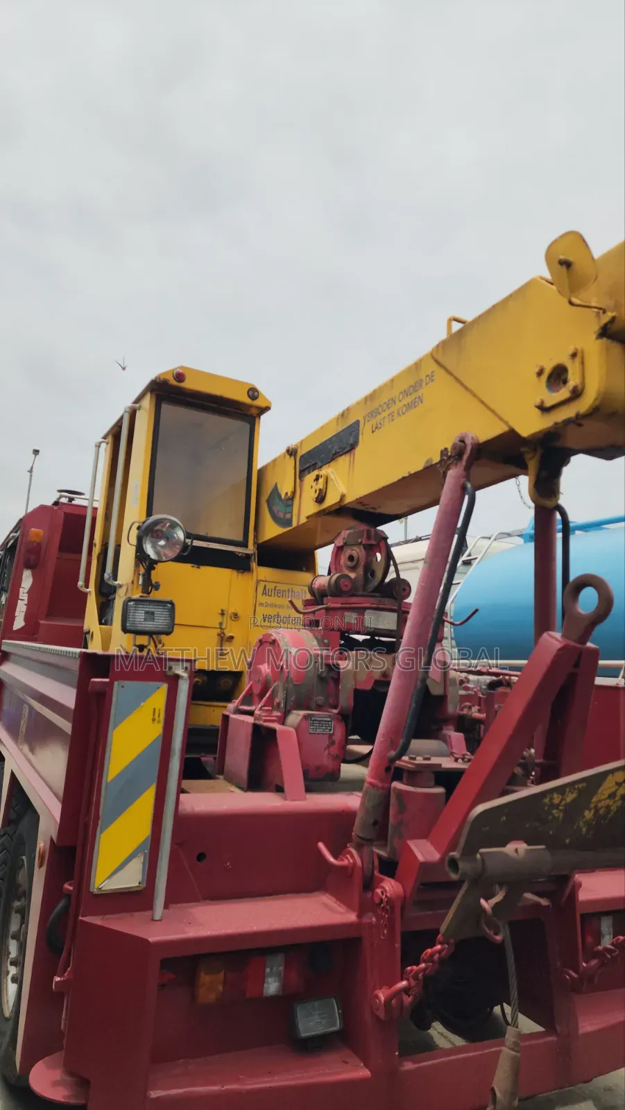 Man Diesel Wrecker Truck