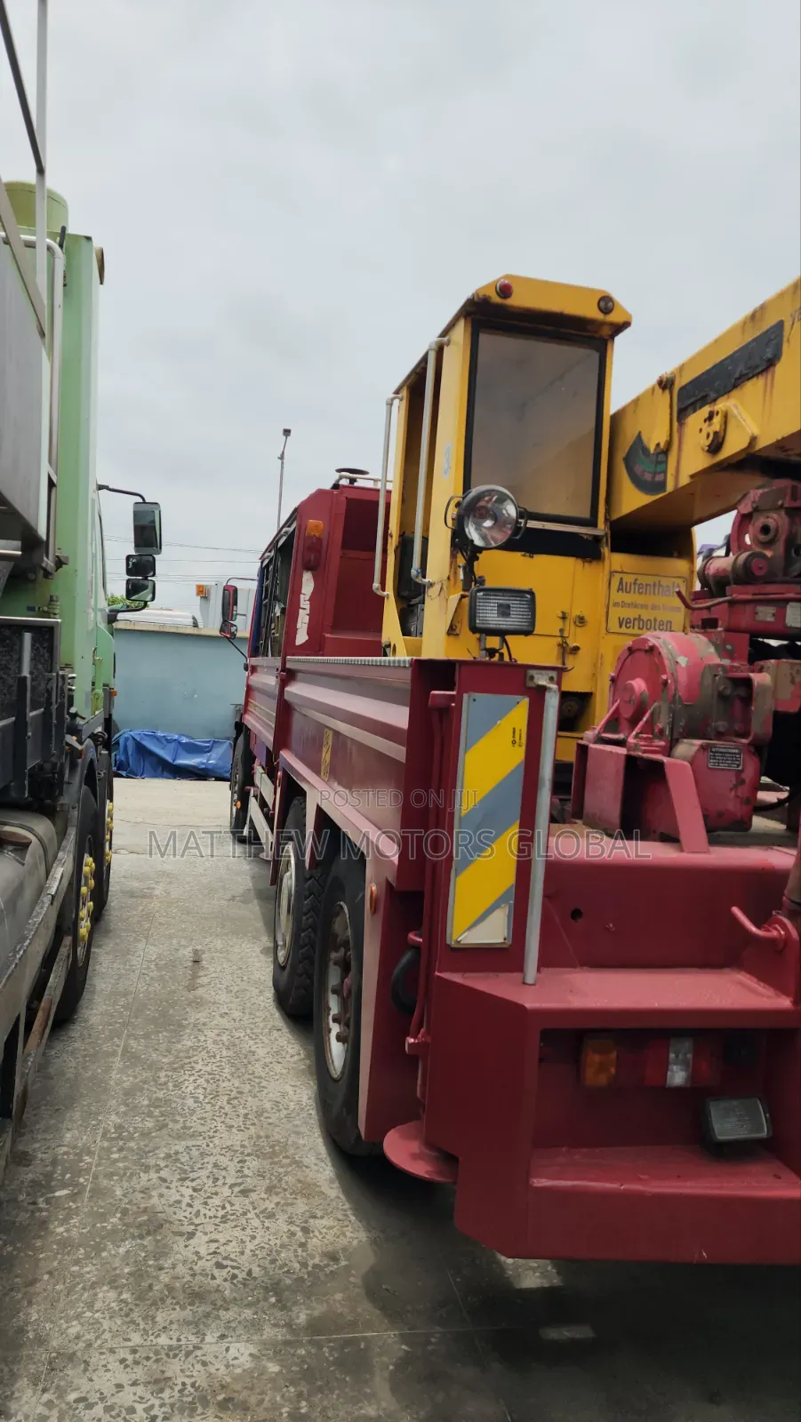 Man Diesel Wrecker Truck