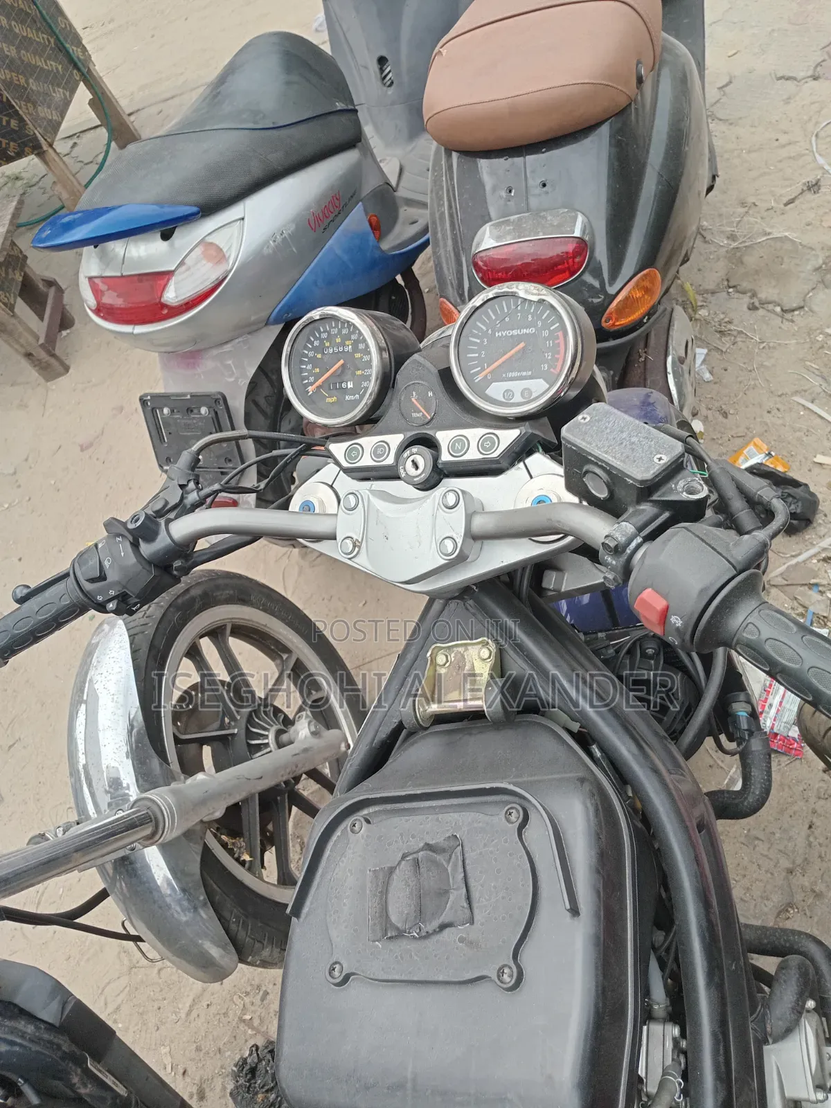 Hyosung Comet 2004 Blue