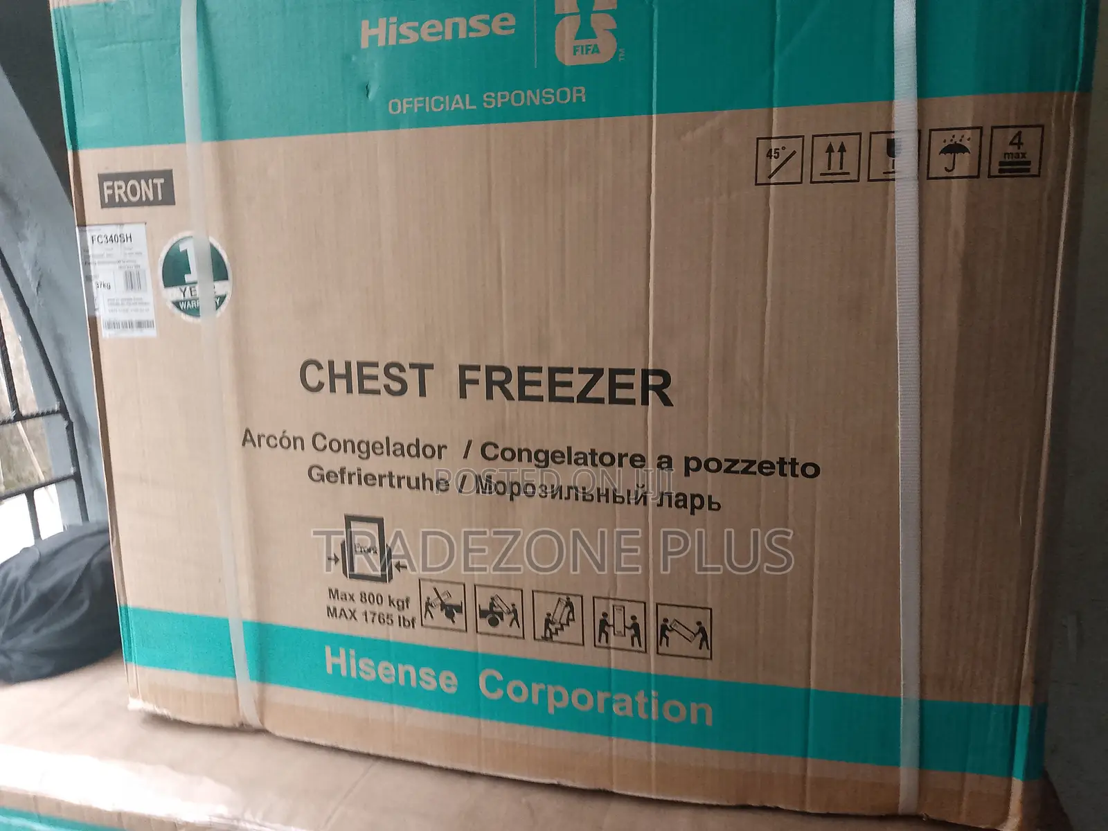 Hisense FC340SH Chest Freezer – Store More, Freeze Better