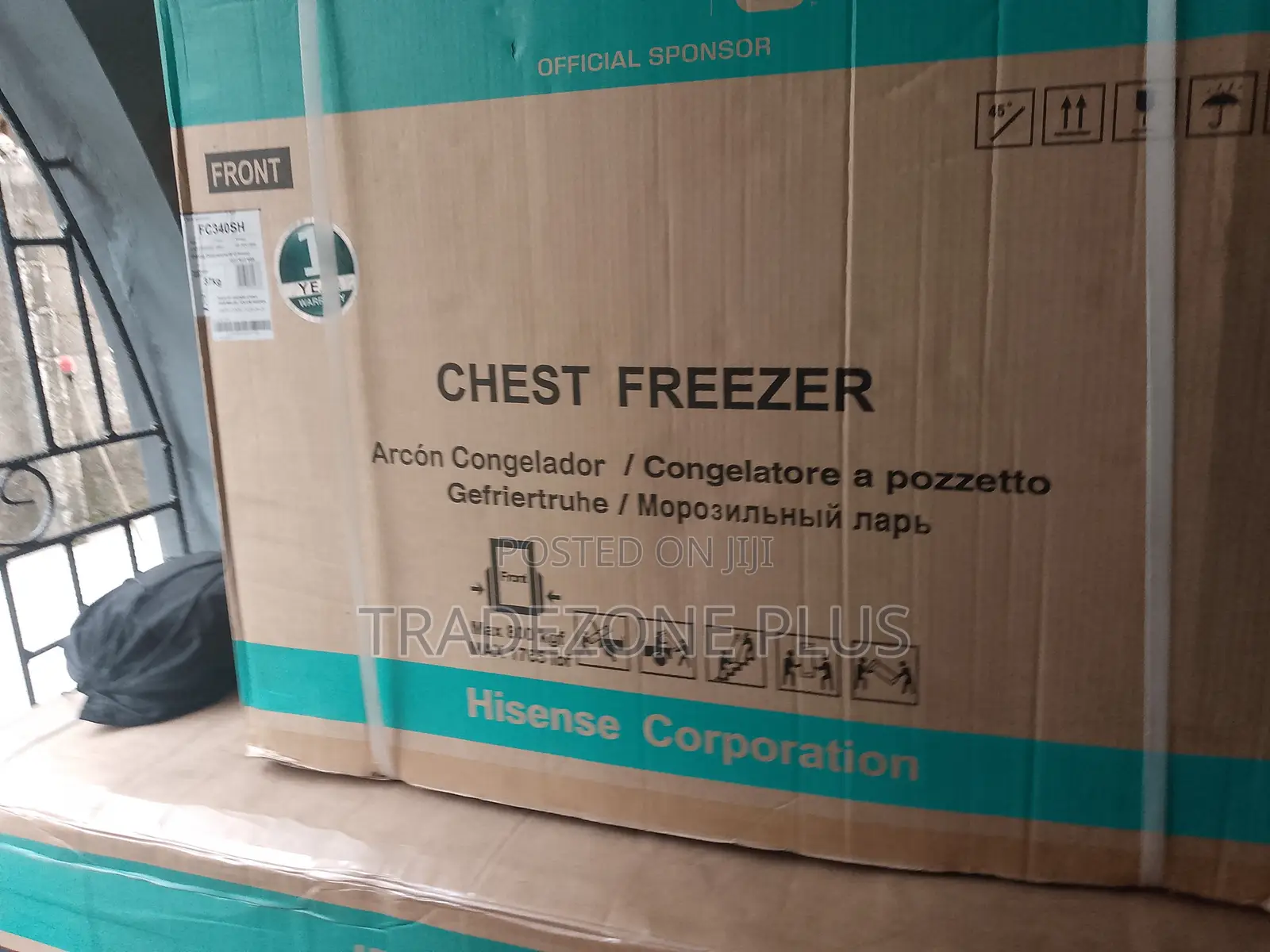 Hisense FC340SH Chest Freezer – Store More, Freeze Better